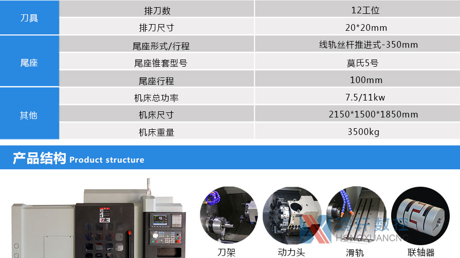 車銑復合數控機參數